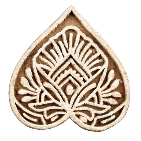 Set of 1 Piece New Wooden Printing Block